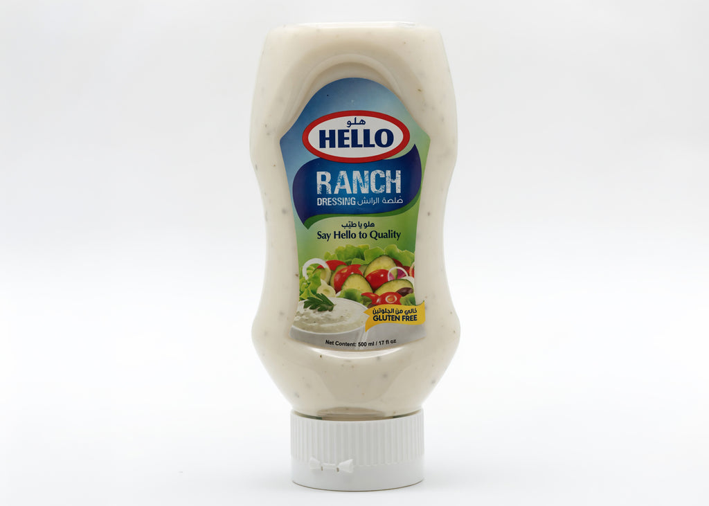 HELLO RANCH DRESSING 500مل/12
