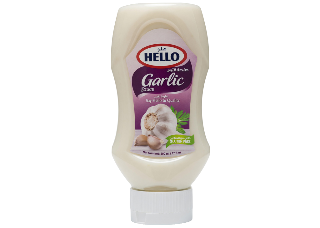 صلصة الثوم HELLO 500 مل / 12