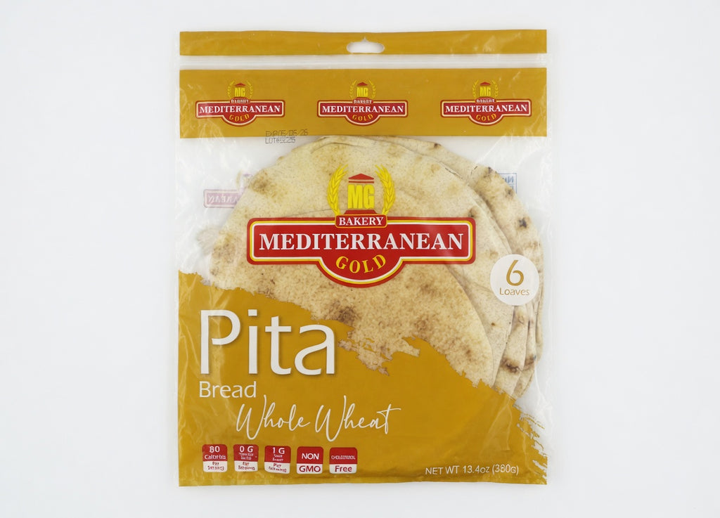 Whole White Pita Bread Large