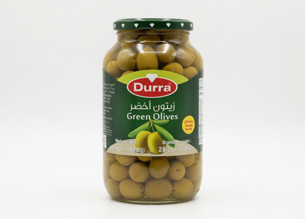 Green Olives 1300g - Durra (Box of 6)