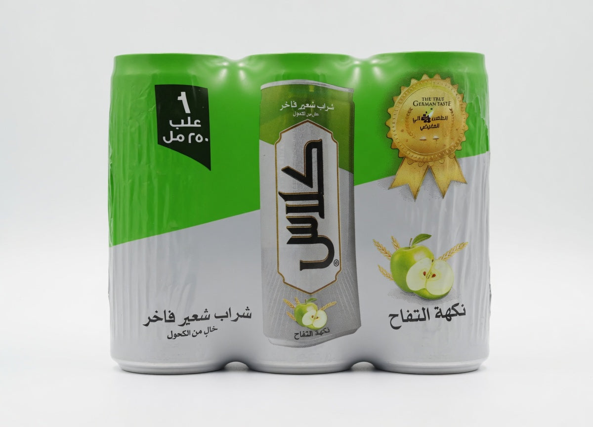 شراب شعير كلاس معلب - تفاح 250/6/4/