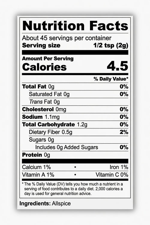 Allspices seed  80Gr/12